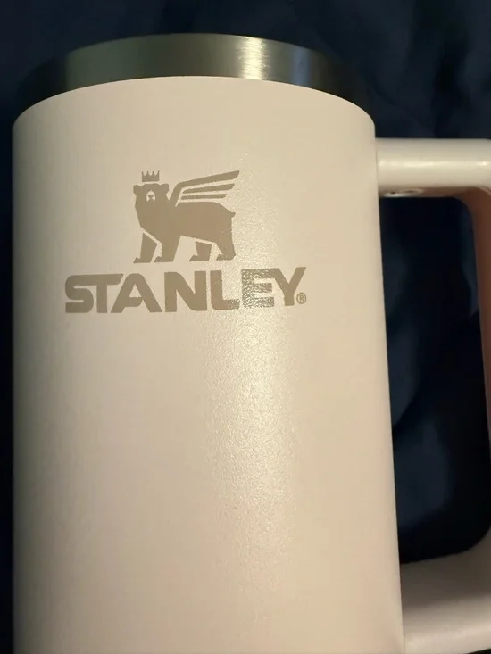 Stanley Light Pink Travel Mug with Handle - Picture 5 of 7